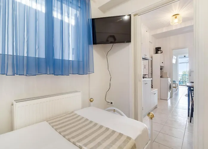 View Of The Ionian Sea, Lägenhet Vournikas